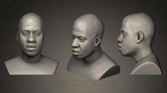 Busts and bas-reliefs of famous people (BUSTC_0274) 3D model for CNC machine